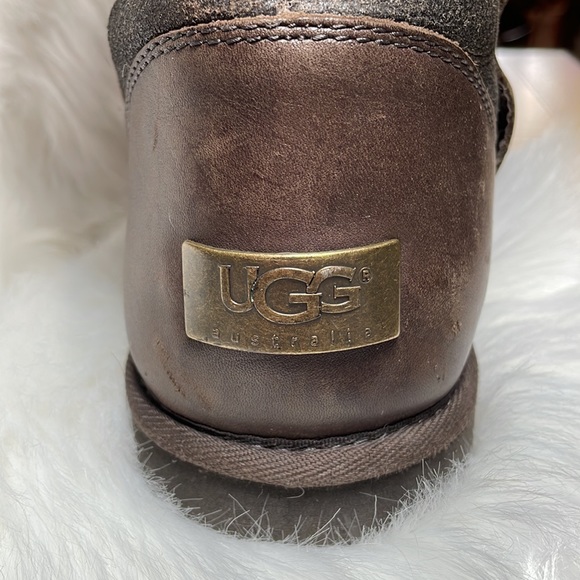 UGG Lodge Boots size/8 fully lined Sherpa with zippers for easy on/off - Picture 3 of 8
